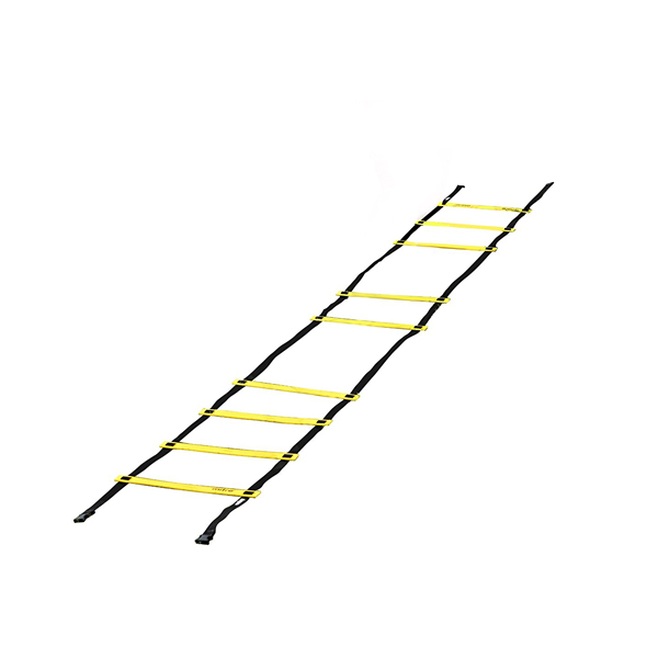 Mitre Agility Ladders Adjustable 4M - Yellow