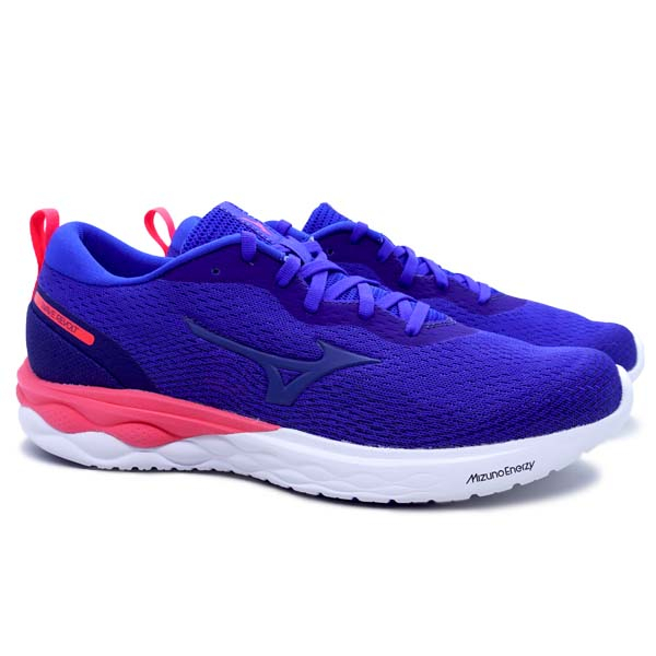 Sepatu Running Mizuno Wave Revolt - Reflex Blue/Reflex Blue
