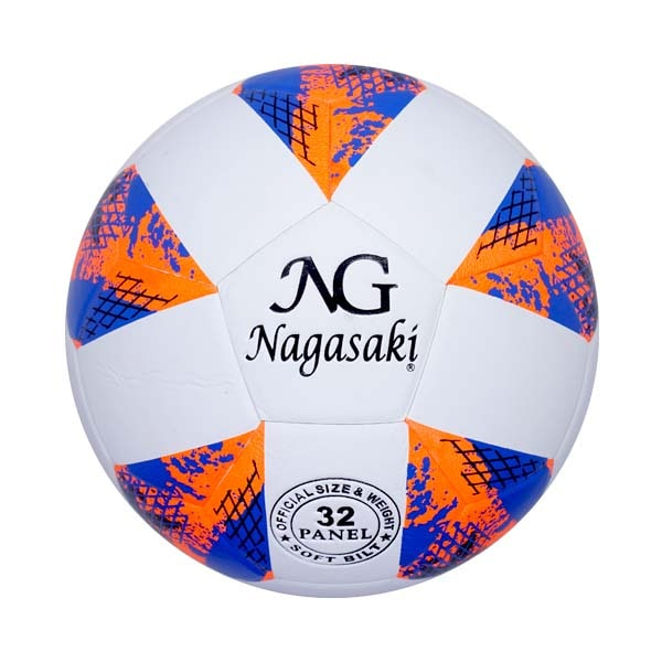 Nagasaki Bola Soccer - White/Orange/Blue