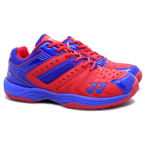 Sepatu Badminton Yonex AE 20 - Neon Coral/Clemetis Blue