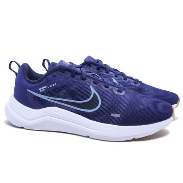 Sepatu Running Nike Downshifter 12 DD9293 400 - Midnight Navy/Worn Blue