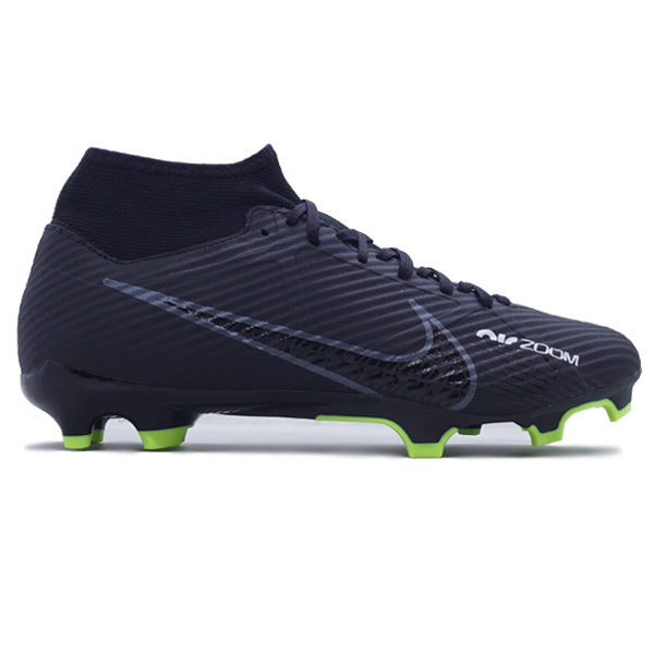 Sepatu Bola Nike Zoom Superfly 9 Academy FG DJ5625 001 - Black/Dk Smoke Grey