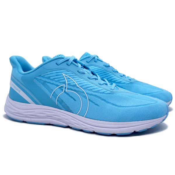 Sepatu Running Ortuseight Hyperdrive - Cyan/White