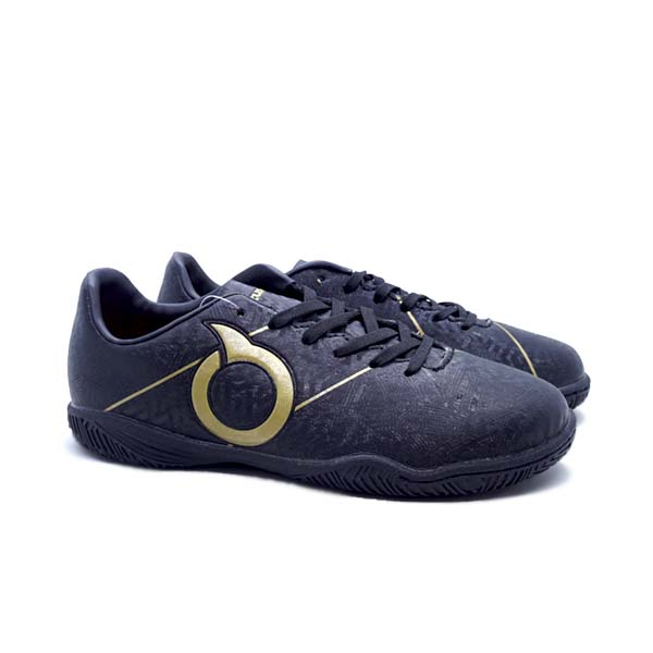 Sepatu Futsal Anak Ortuseight Sabre IN JR - Black/Gold