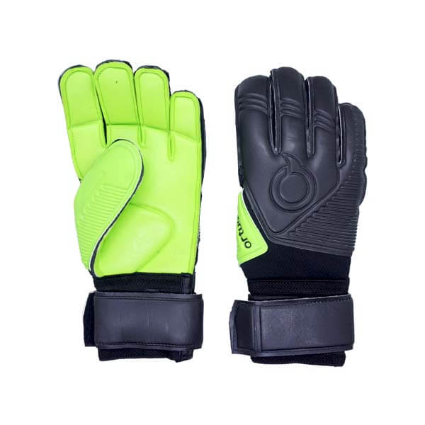 Sarung Tangan Kiper Ortuseight Salvator Gk Glove JR - Dark Grey/Lime Green