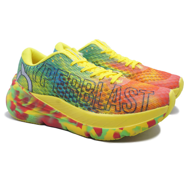 Sepatu Running Ortuseight Hyperblast 1.2 - Yellow/Ortred/Green