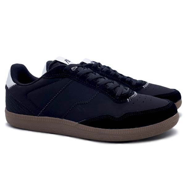 Sepatu Casual Piero Lorentz - Black/Lt Grey/Gum