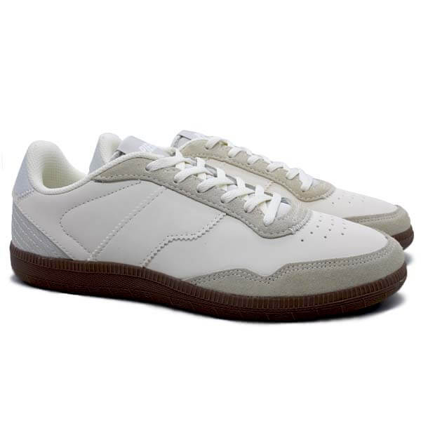 Sepatu Casual Piero Lorentz - White/Lt Grey/Gum