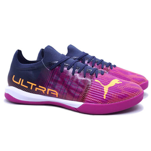 Sepatu Futsal Puma Ultra 3.4 IT 106731 03 - Fuchsia/Neon Citrus/Parisian