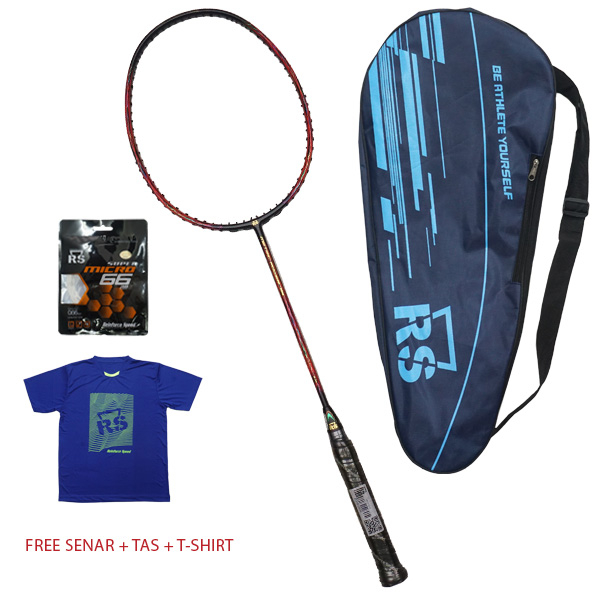 Raket Badminton Reinforce Speed MetricPower 15 N-III - Red/Black