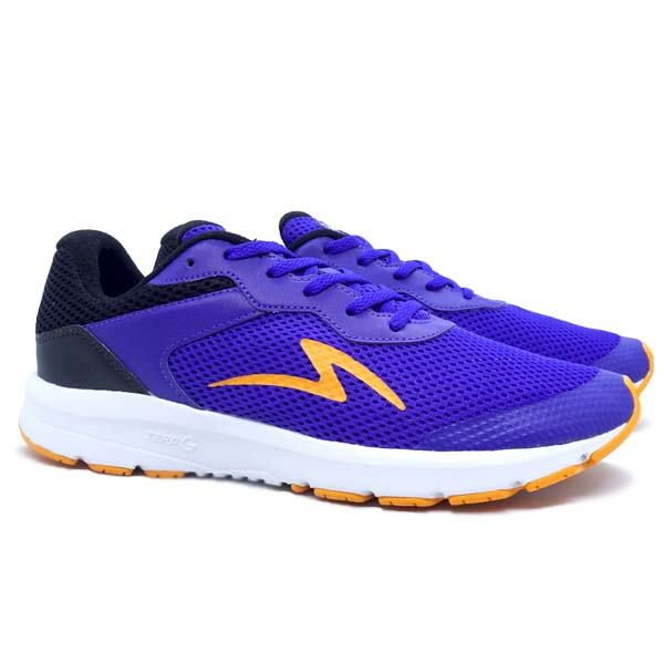 Sepatu Running Specs Evo - Blue Black/Orange
