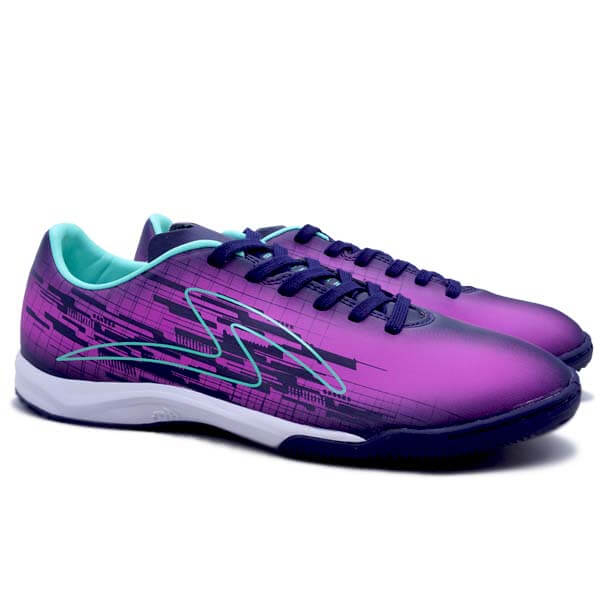 Sepatu Futsal Specs Hyperchaos IN - Azurite Blue/Electric Pink