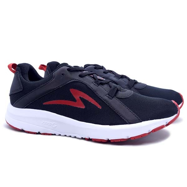 Sepatu Running Specs Lightstreak - Black/White/Red