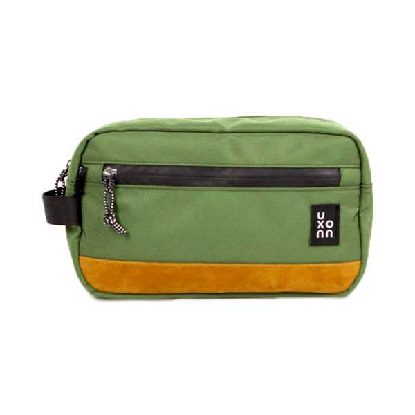 Tas Uxonn Waist Bag/Pouch - Green/Tan