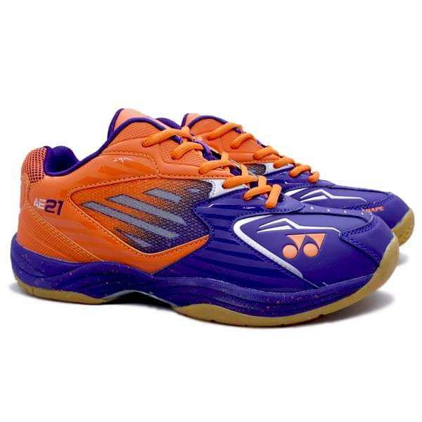 Sepatu Badminton Yonex AE 21 - Dark Grape/Rustic Orange