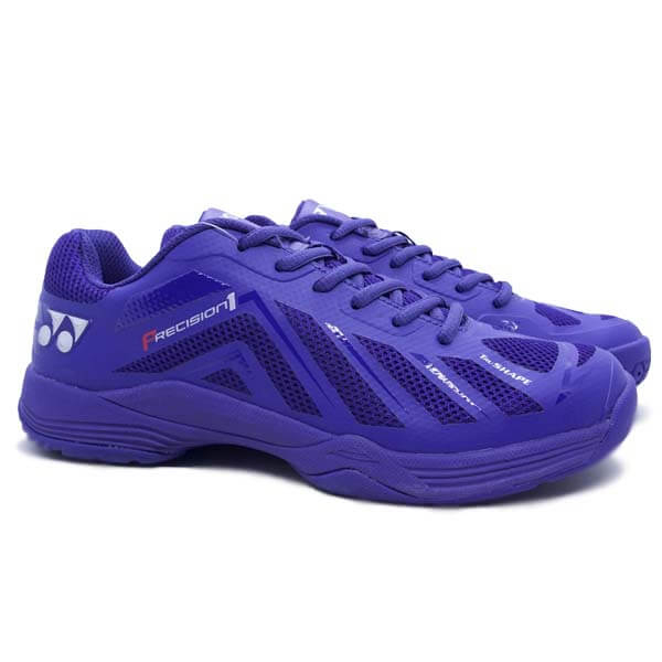 Sepatu Badminton Yonex Precision 1 - Dark Obsidiant/Berry