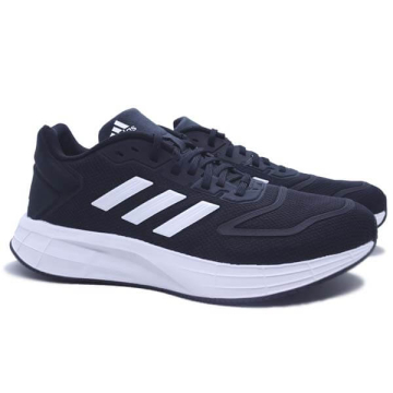 Sepatu Running Adidas Duramo 10 GW8336 - Core Black/Cloud White/Core Black