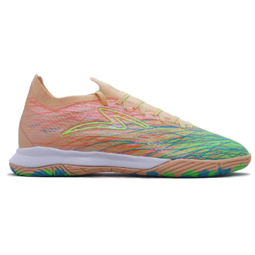Sepatu Futsal Specs Accelerator Alpha Nerve Elite IN - Apricot Wash/Green Gecko/Persian Green