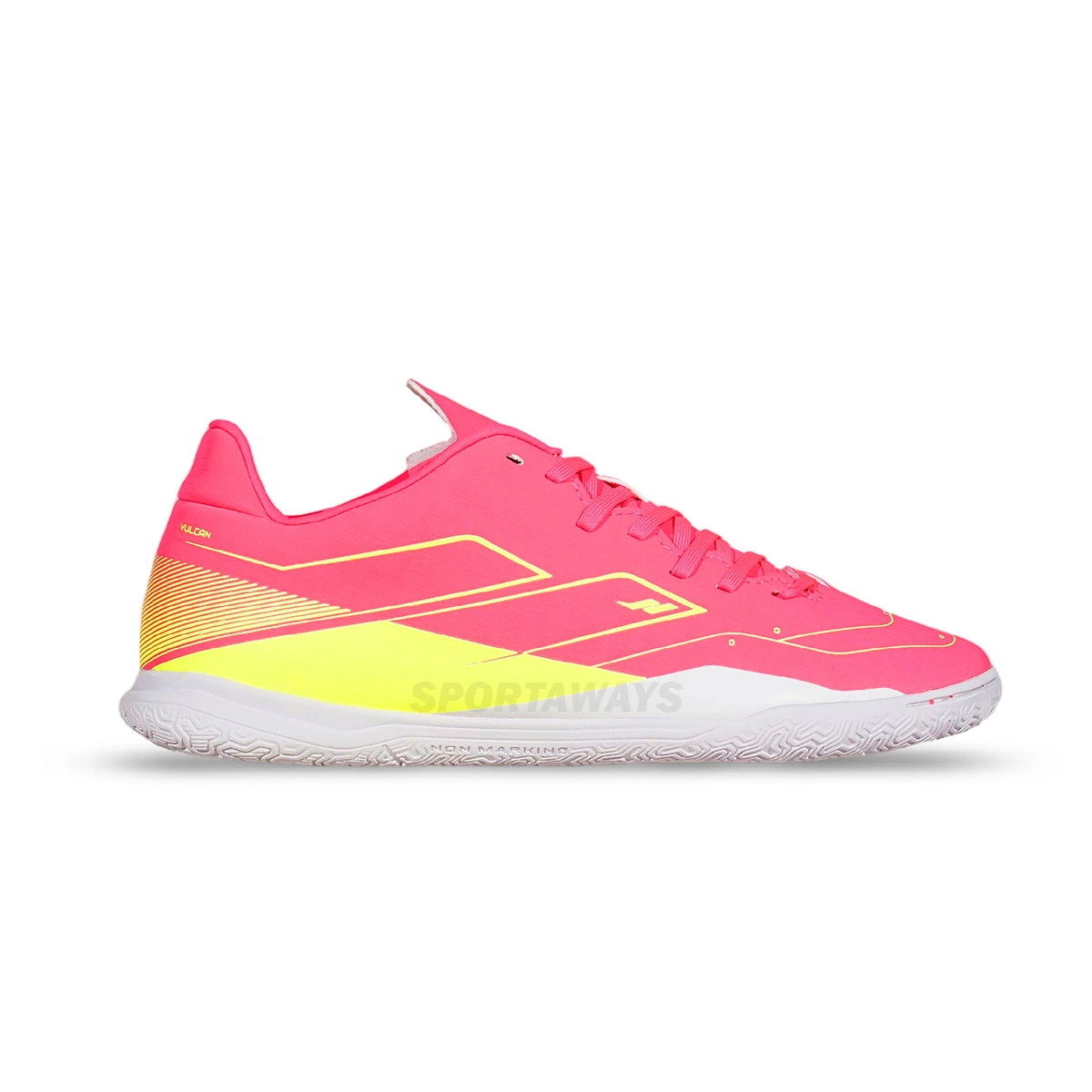 Sepatu Futsal Anak Mills Vulcan 2.0 IN JR - Magenta/Neon/White