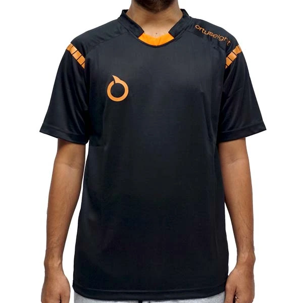 Baju Ortuseight Helios Jersey - Black/Ortrange