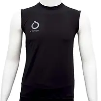 Ortuseight Baselayer Sleeveless - Black/Silver
