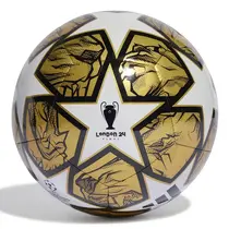 Bola Sepak Adidas UCL CLB IN9330 - White / Gold Metallic / Black