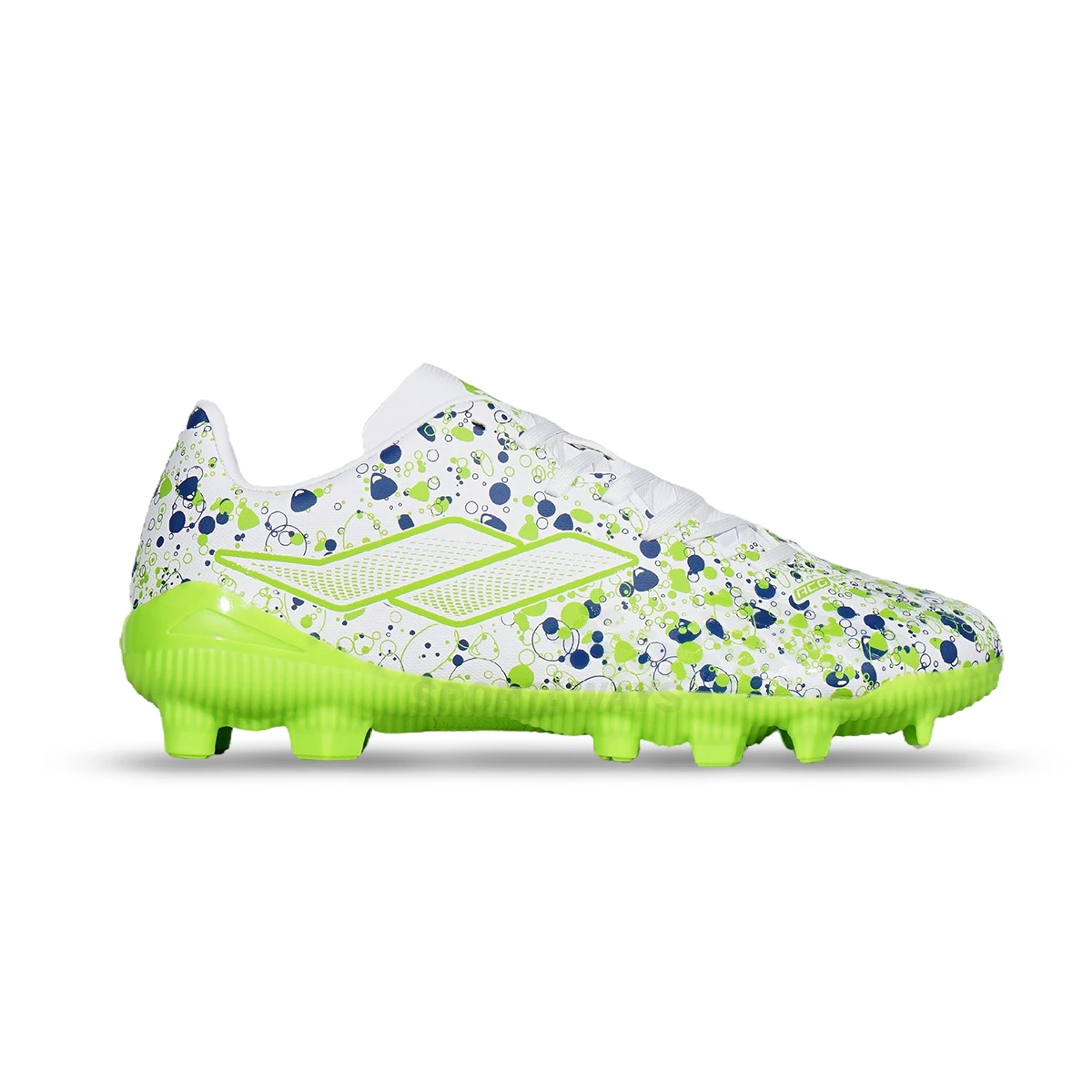 Sepatu Bola Anak Mills Oxy FG JR - White/Lt.Green
