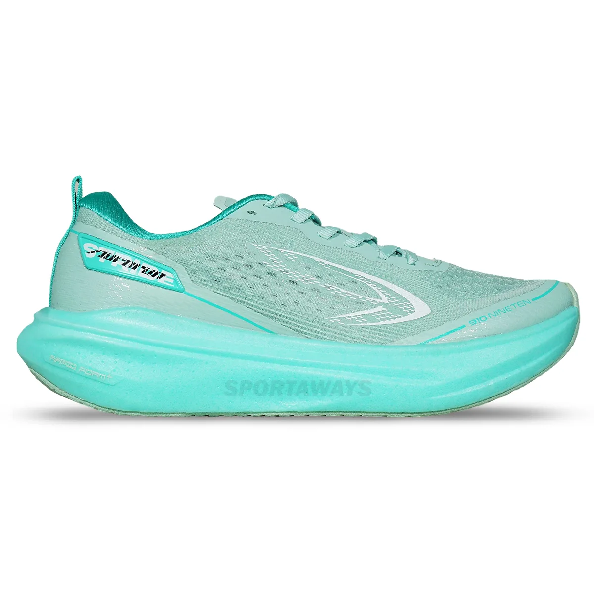 910 Aurorun Stride - Hijau Mint/Hijau Tosca/Putih Gading 
