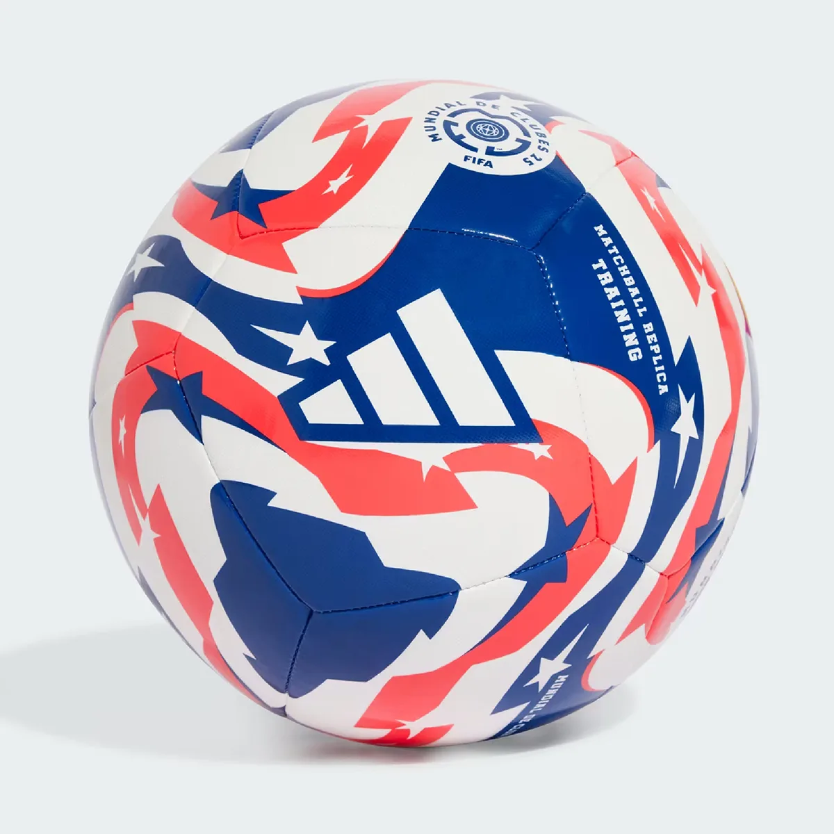 Bola Sepak Adidas Fcwc Trn JD3826 - White/Power Blue/Lucid Red