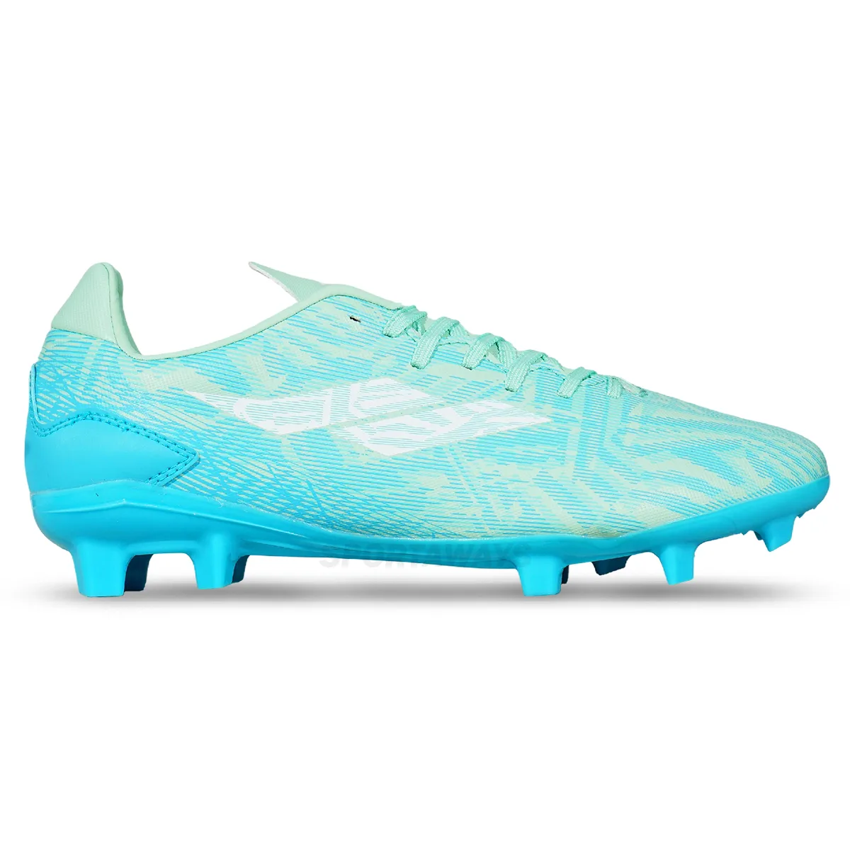 Sepatu Bola Mills Vonix FG - Turqouise/White 