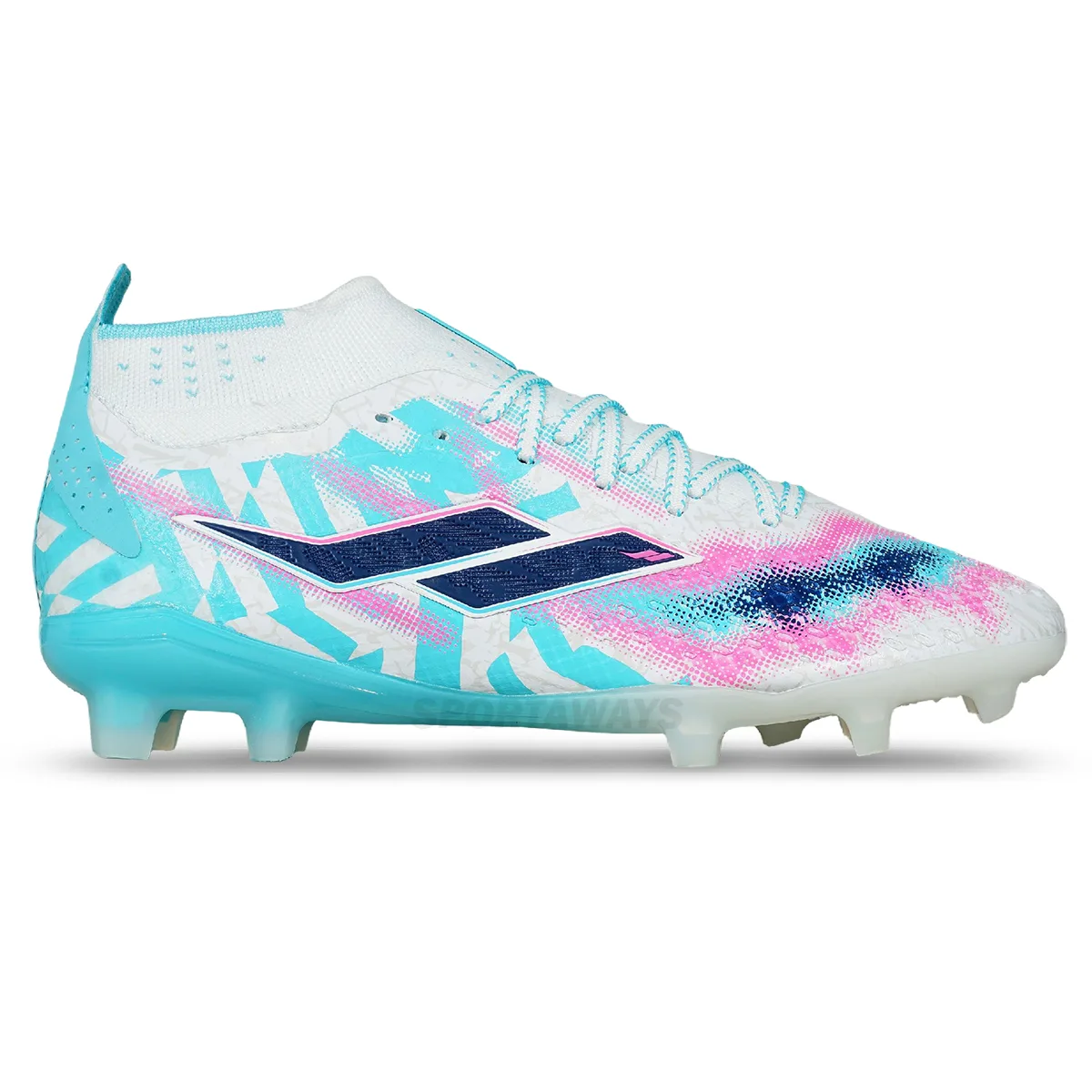 Mills Xyclops Strikeblast Elite FG - White/Tosca Blue/Navy 