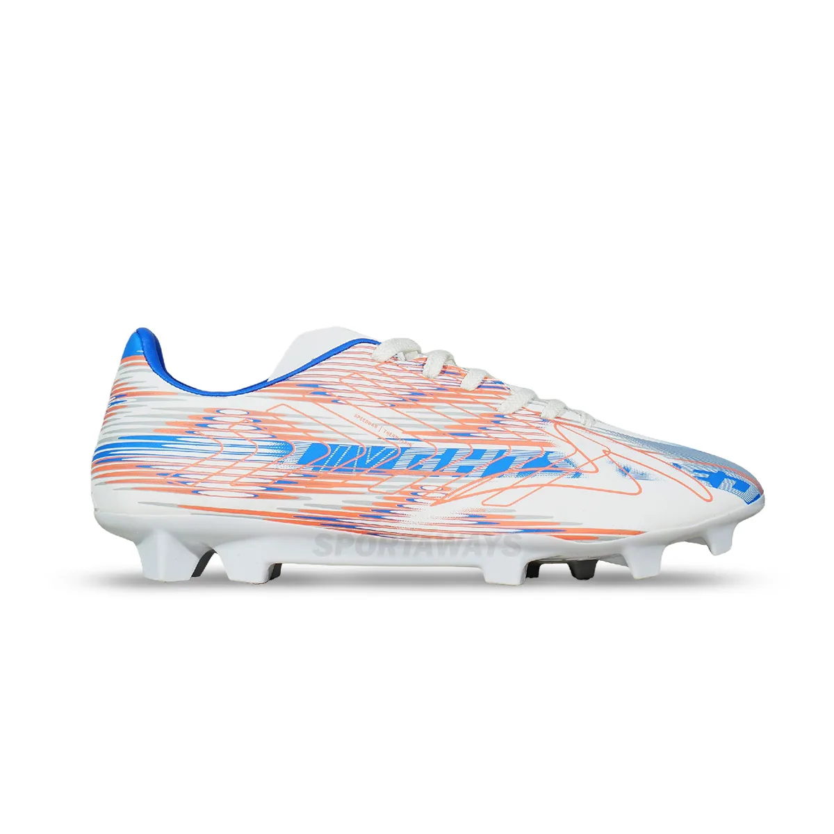 Sepatu Bola Anak Specs Accelelator Lightspeed 4 Nitro JR FG - White/Regatta