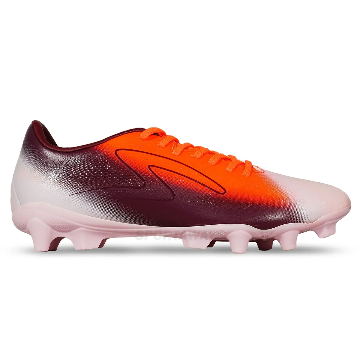 Sepatu Bola Specs Acrux FG - Pink Floss/Fiery Coral/Tawny Port