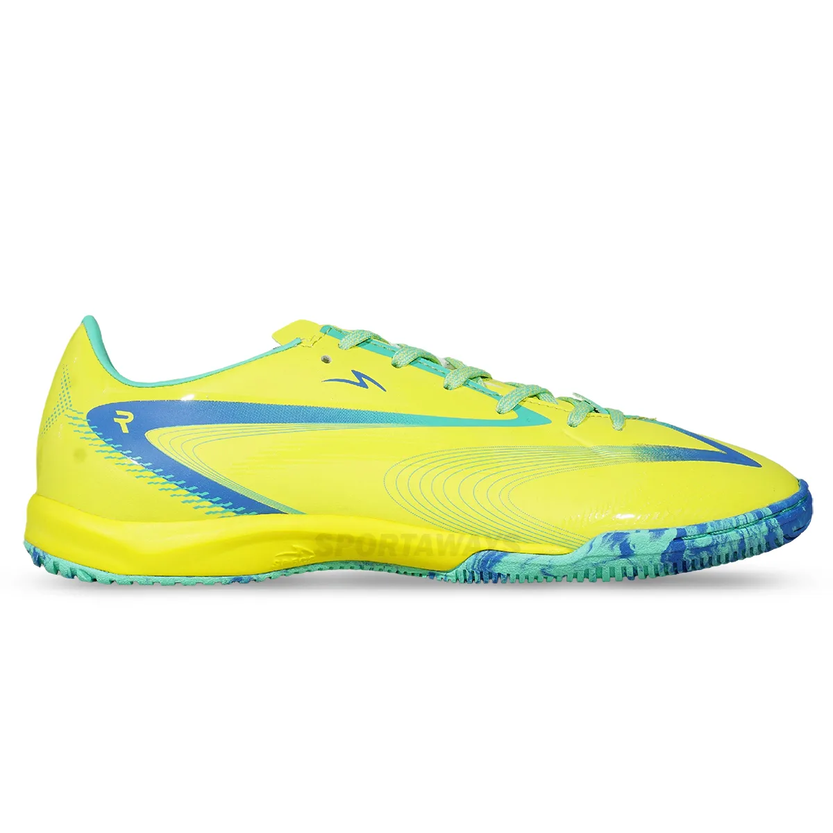 Sepatu Bola Specs Galactica Morph NV IN - Lemon Tonic/Regatta 