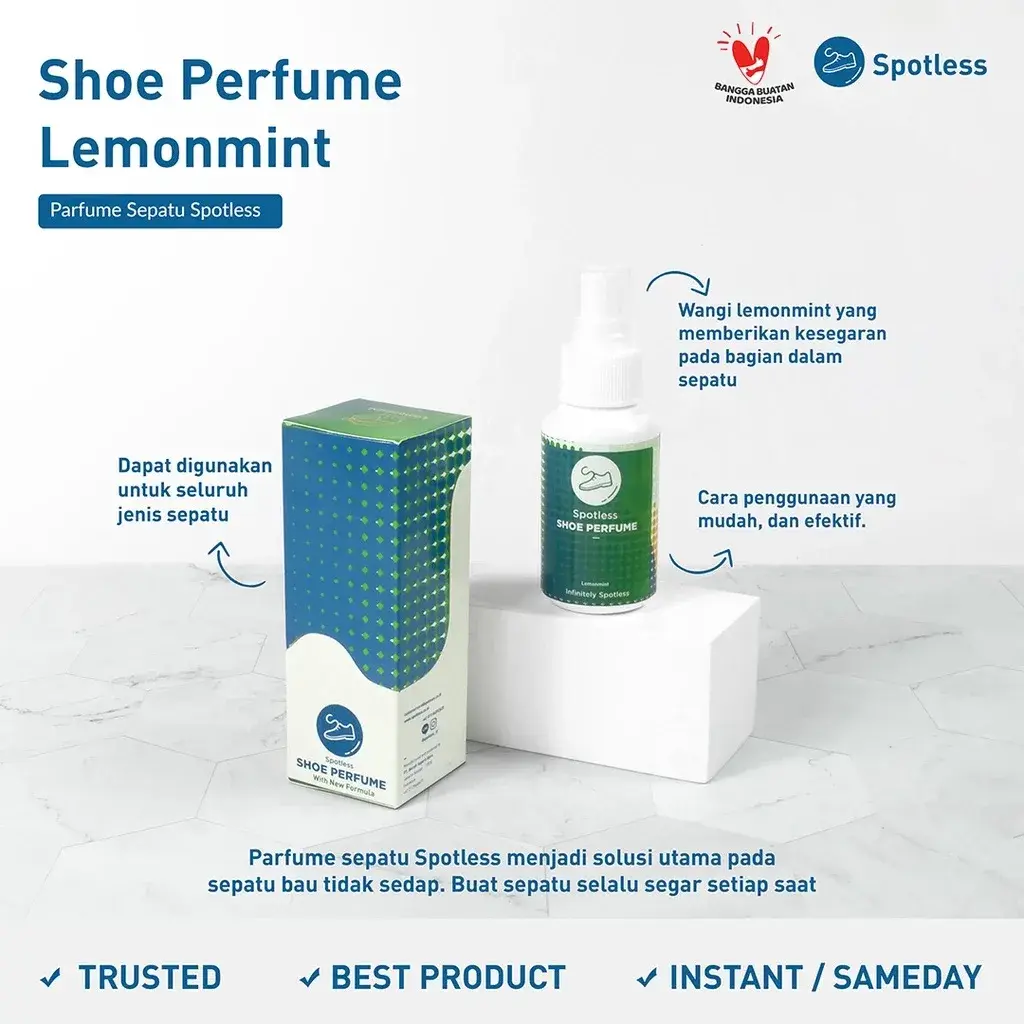 Parfum Spotless Shoe Perfume 60 Ml - Lemon Mint