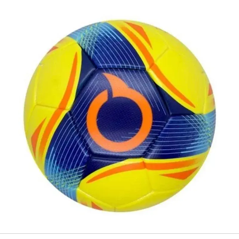 Bola Sepak Ortuseight Typhoon FB Ball - Yellow/Navy/Ortrange