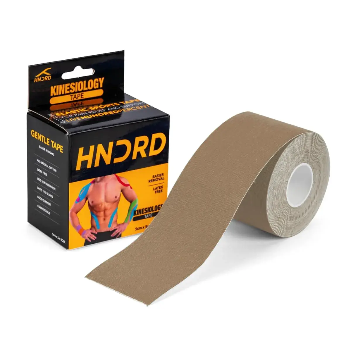 Taping Hundred Kinesiology Tape HBAX-2M077-5 - Skin