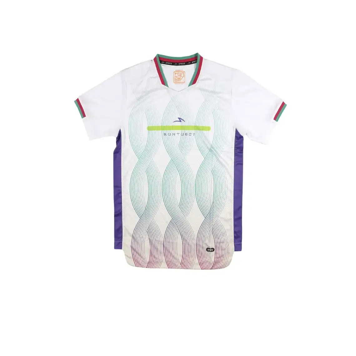 Baju Specs Runtuboy Omega Jersey (M) - White/Violite