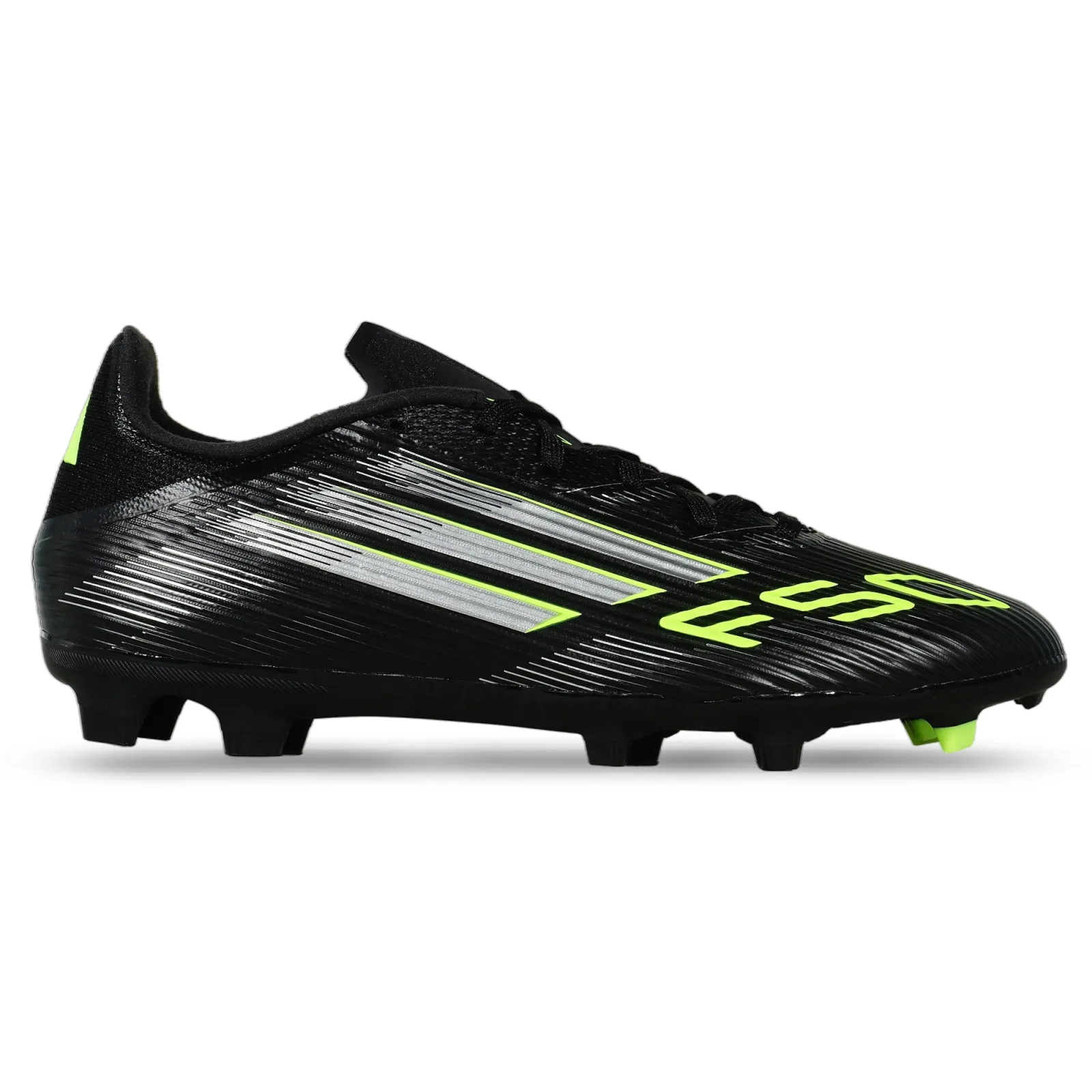 Sepatu Bola Adidas F50 League FG/MG JI0007 - Cblack/Ironmt/Luclem/Noiess 