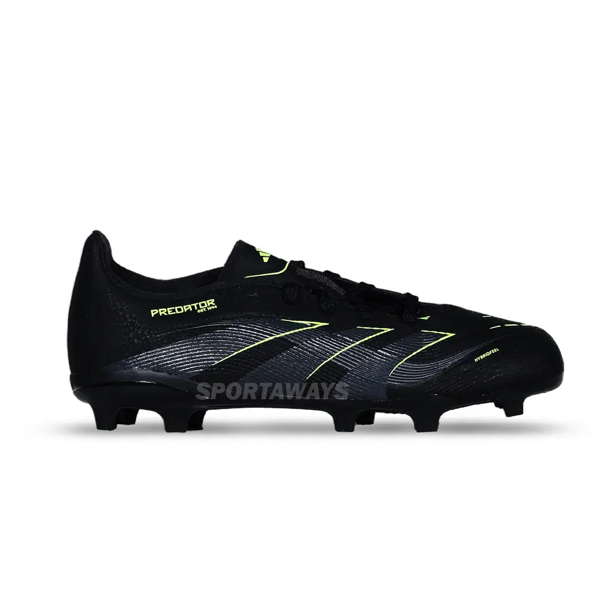 Sepatu Bola Adidas Predator League FG/MG J JI1122 - Cblack/Carbon/Luclem Noiess
