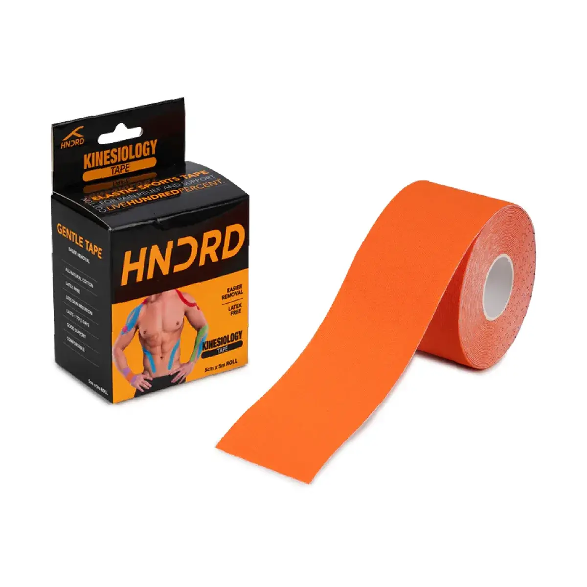 Taping Hundred Kinesiology Tape HBAX-2M007-10 - Orange