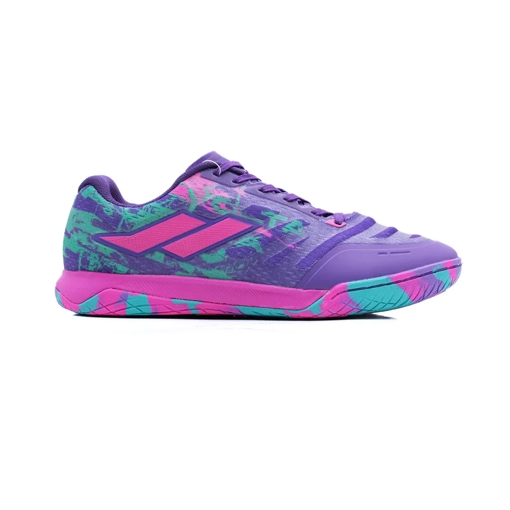 Sepatu Futsal Mills Voltasala Alvez - Dk Purple/Magenta