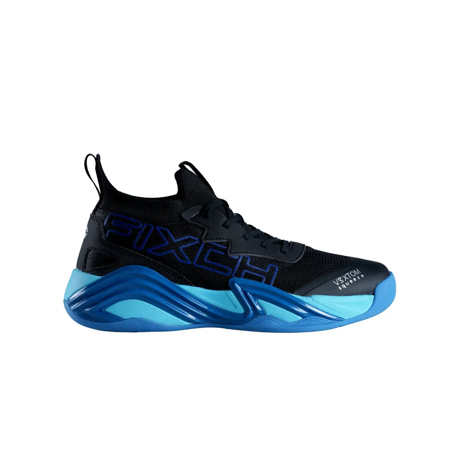 Sepatu Volley Fixch Impish 2 - Black/Blue/Navy