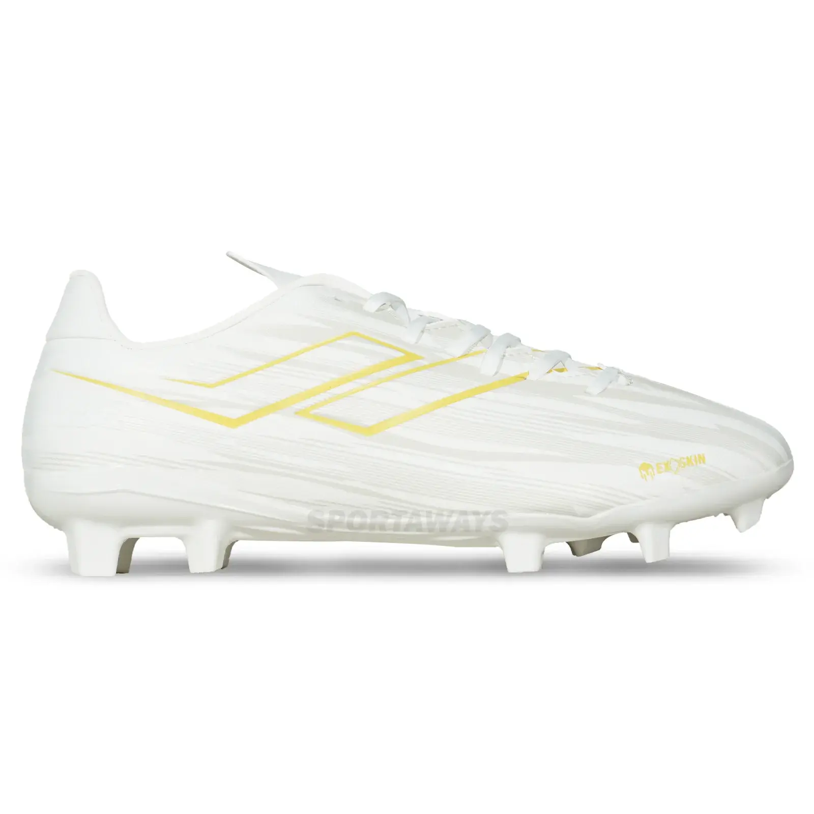 Sepatu Bola Mills Espada FG - White/Gold 