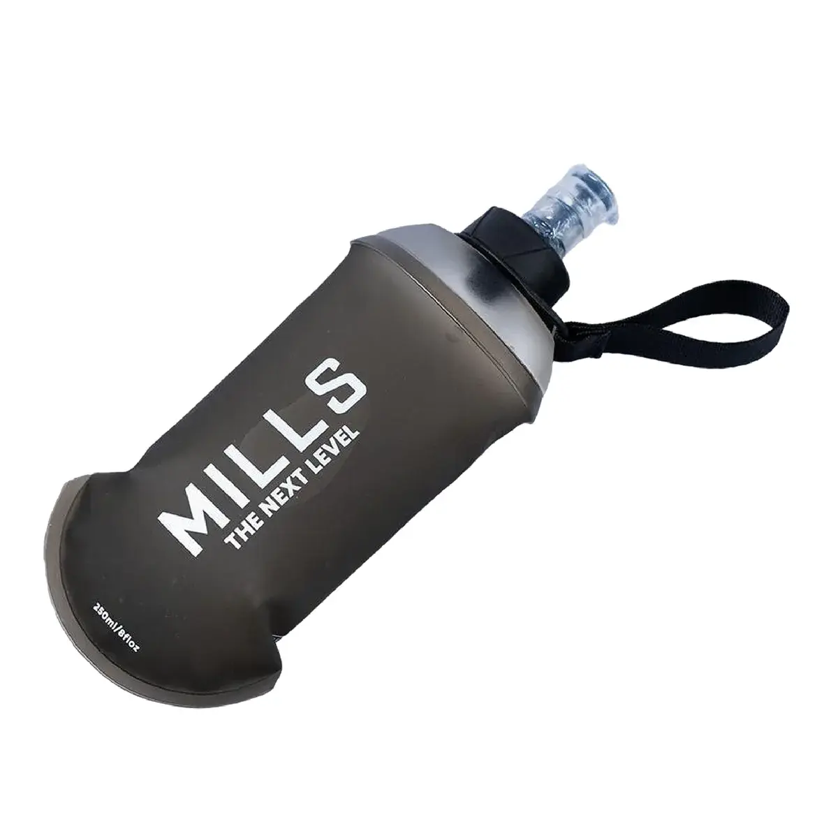 Botol Minum Mills Leo Soft Flask - Dark Grey