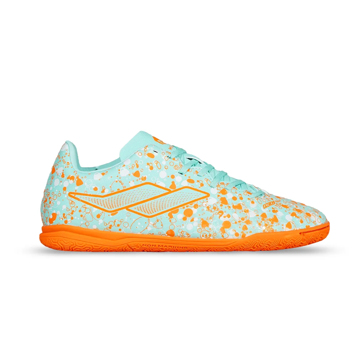 Sepatu Futsal Anak Mills Oxy IN JR - Tosca/Orange