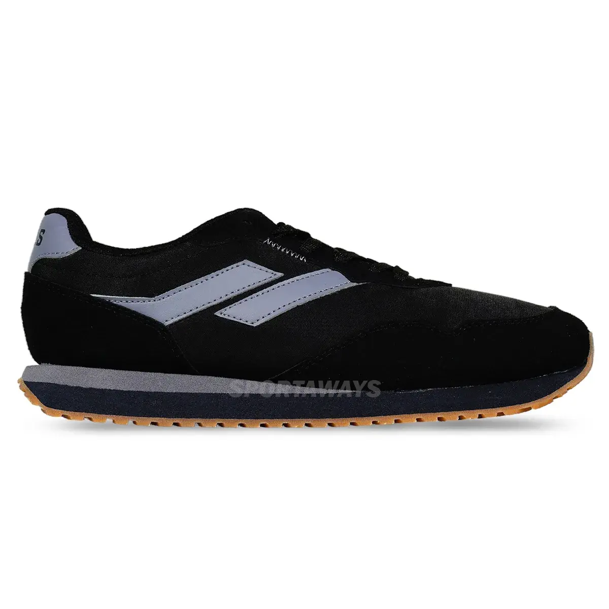 Sepatu Casual Mills Tripoli Star - Black/Dk.Grey/Gum