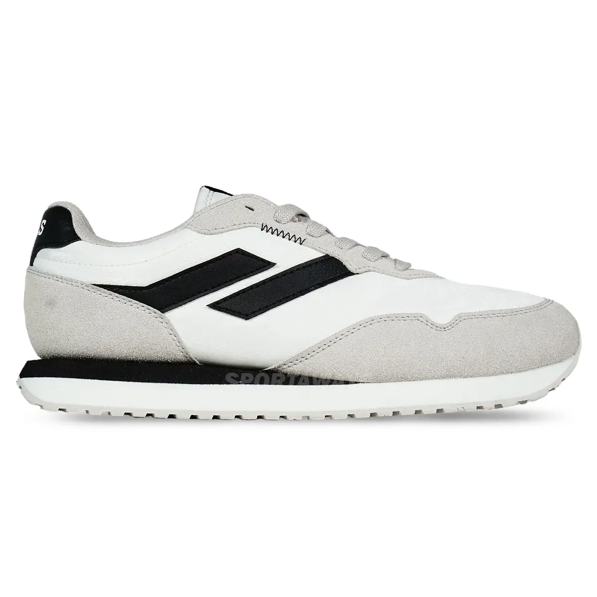 Sepatu Casual Mills Tripoli Star - White/Grey/Black