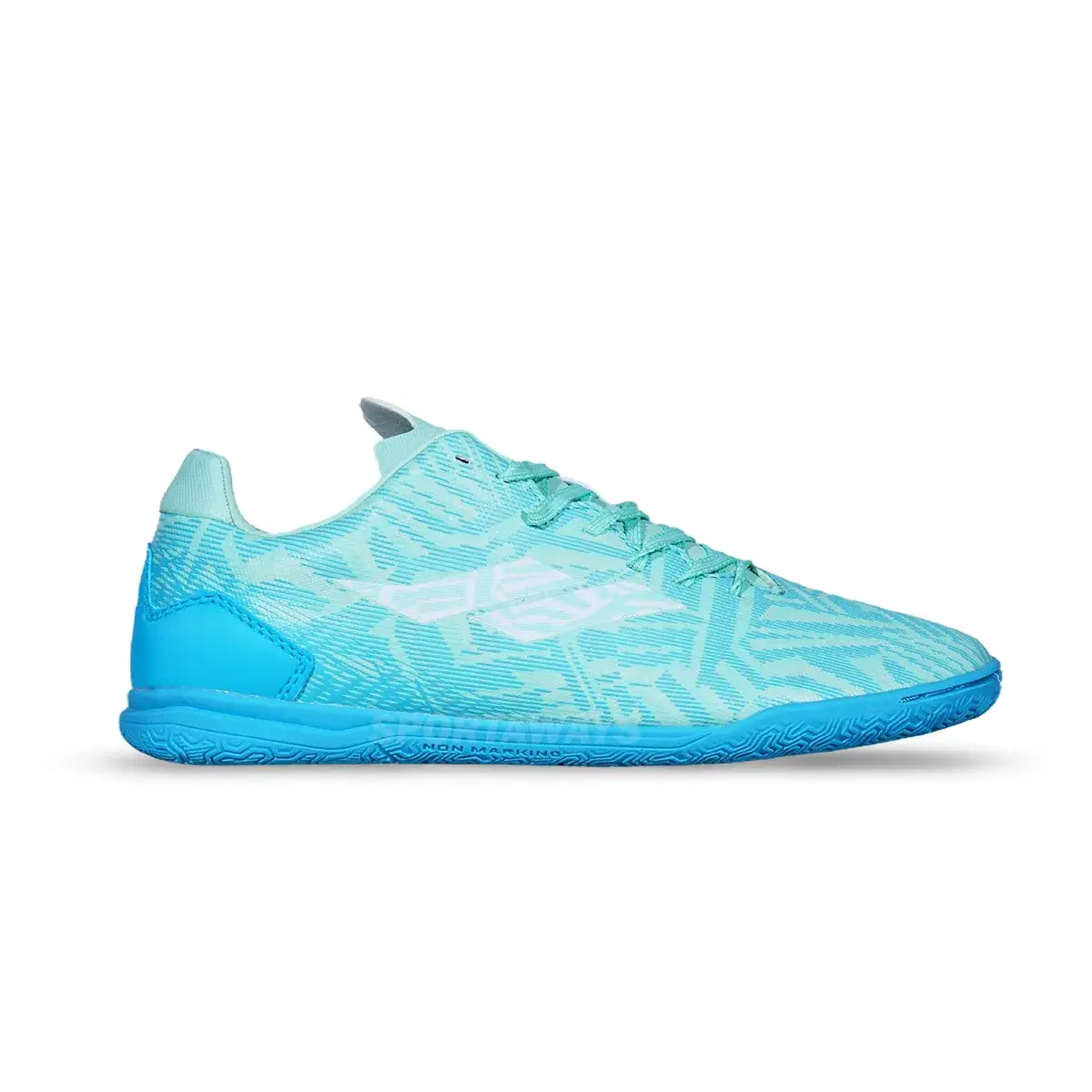 Sepatu Futsal Anak Mills Vonix IN JR - Turqouise/White