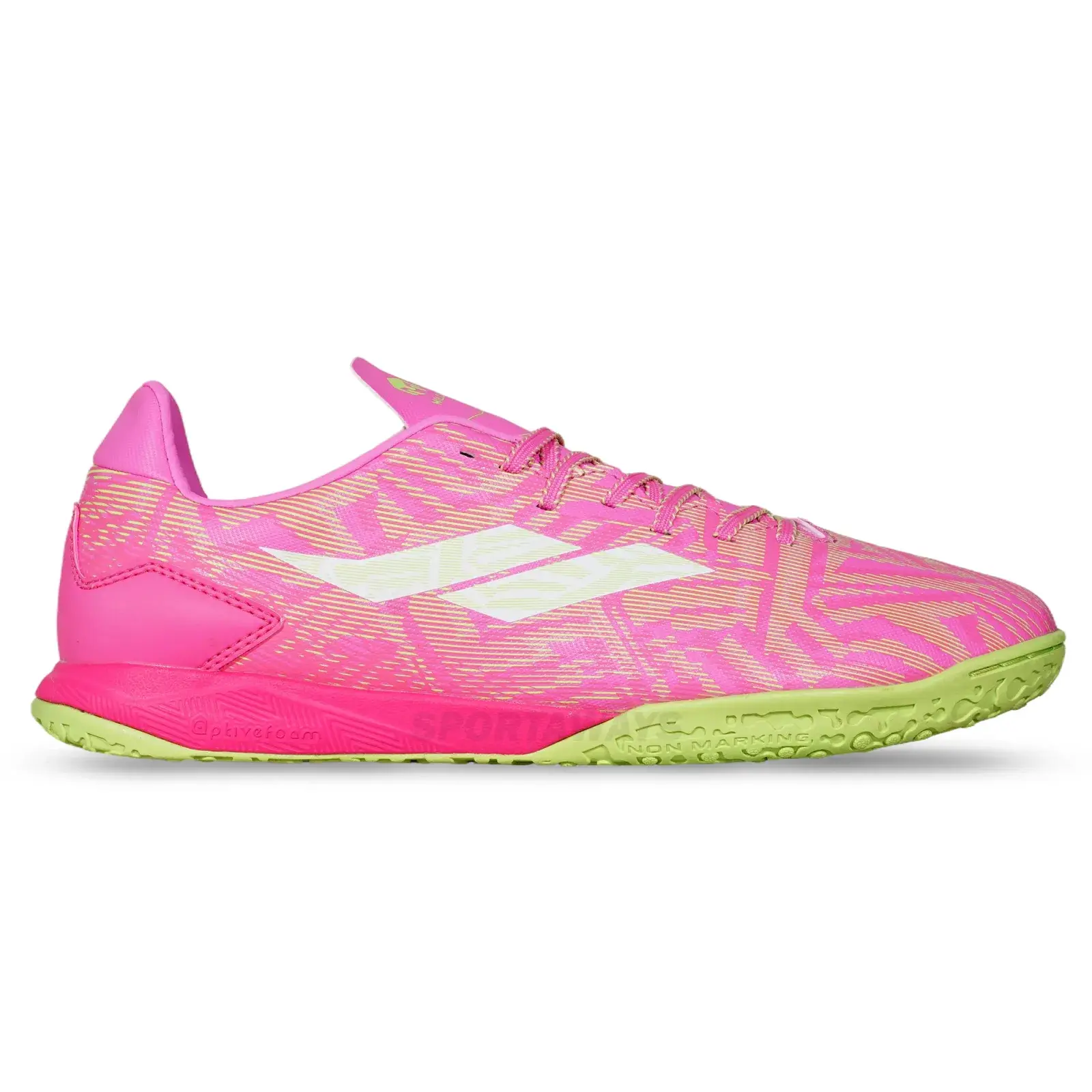 Sepatu Futsal Mills Vonix IN - Magenta/White 